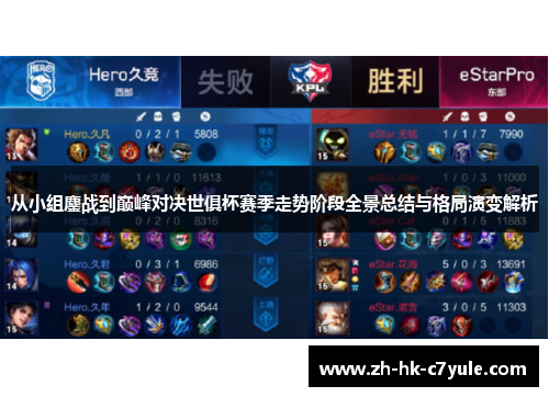 从小组鏖战到巅峰对决世俱杯赛季走势阶段全景总结与格局演变解析